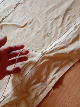 Estor lino beige - 3 unds