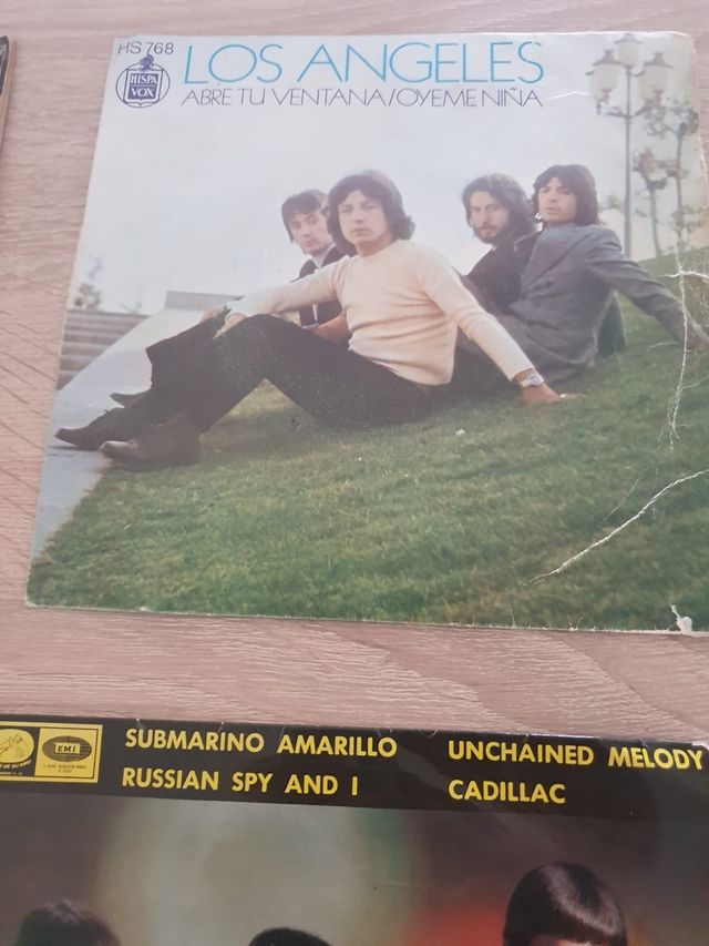 Single vinilo antiguos variados