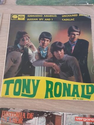 Single vinilo antiguos variados