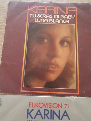 Single vinilo antiguos variados
