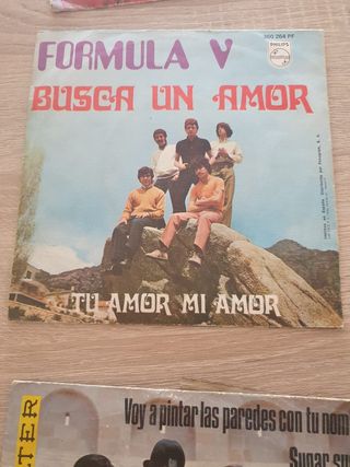 Single vinilo antiguos variados