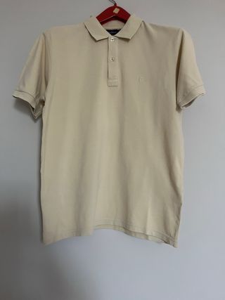 Polo beige uomo
