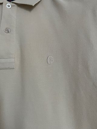 Polo beige uomo