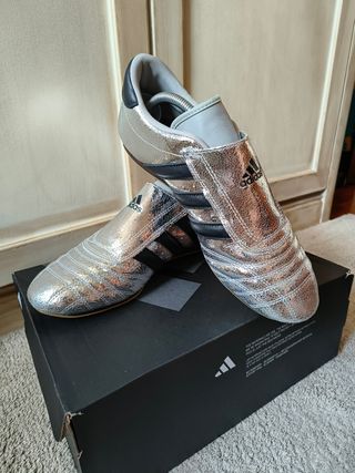 Adidas Taekwondo - Zapatillas Plata