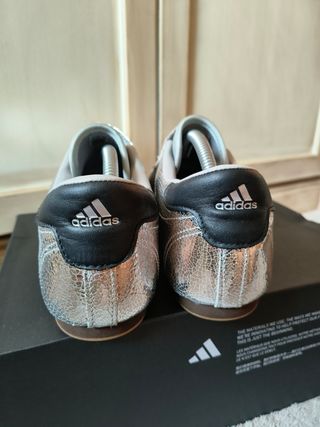 Adidas Taekwondo - Zapatillas Plata