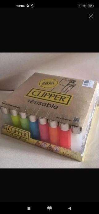 Clipper x 48 : ¡Encendedores de Colores!