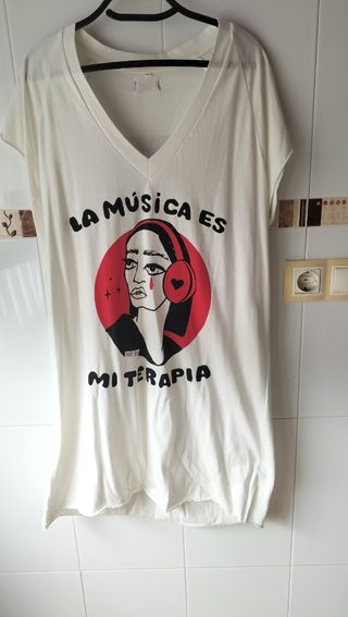 Tunica-vestido Música-Terapia