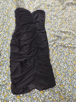 Vestido negro bandage