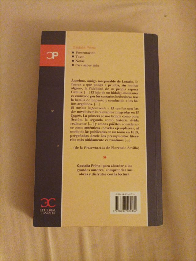 El curioso impertinente. El Cautivo. Dos novela...