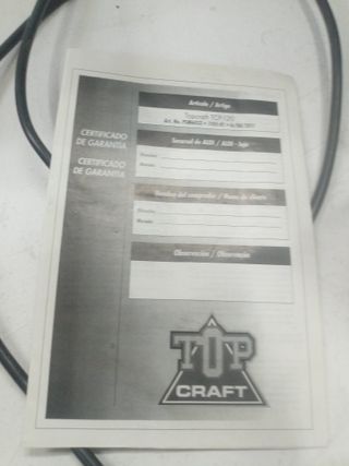 Pulidora Top Craft 220V