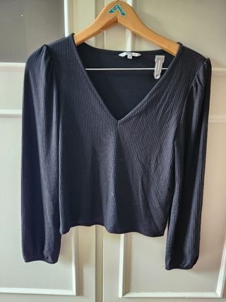 Blusa negra Fórmula Joven - Talla M