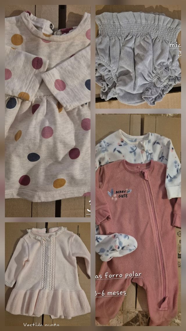 Ropa bebé niña 3-6 meses
