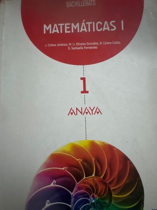 Matemáticas I.