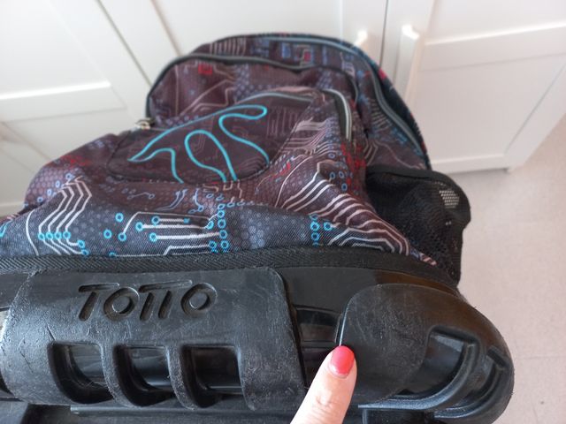 Mochila trolley Totto - Ruedas