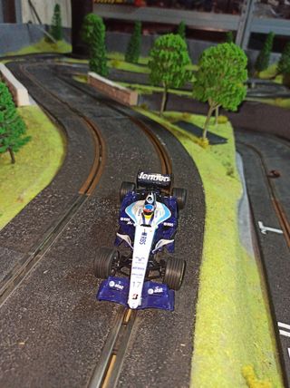 Scalextric Williams F1 coche Scalextric