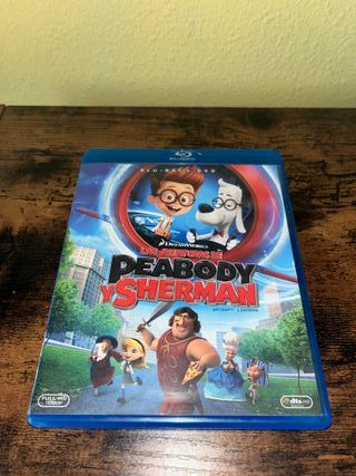 Las Aventuras de Peabody Y Sherman Bluray+Dvd