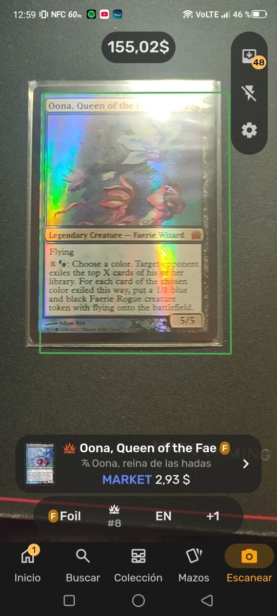 Oona, Reina de las Hadas Foil