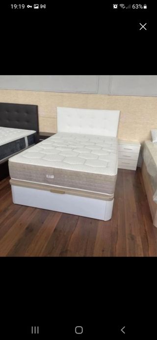 Canapé cama individual blanco