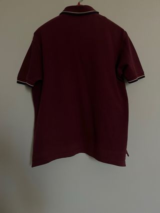 Polo Fred Perry Uomo Bordeaux
