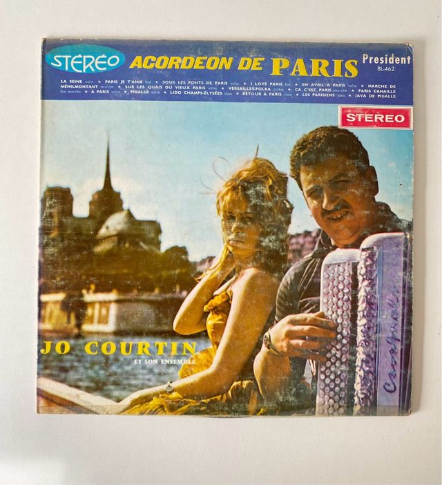 Acordon de Paris - Jo Curtin LP