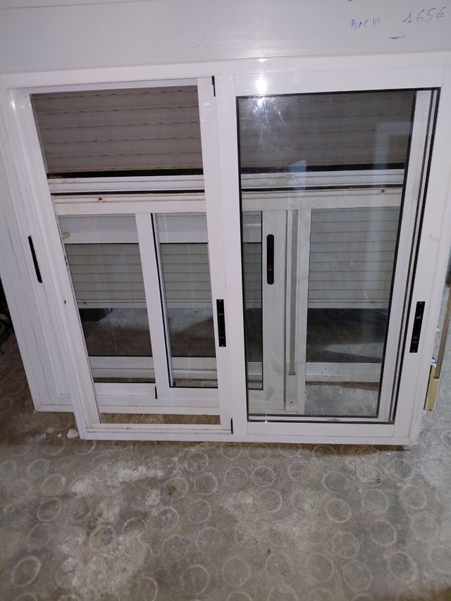 Ventana aluminio corredera 165€