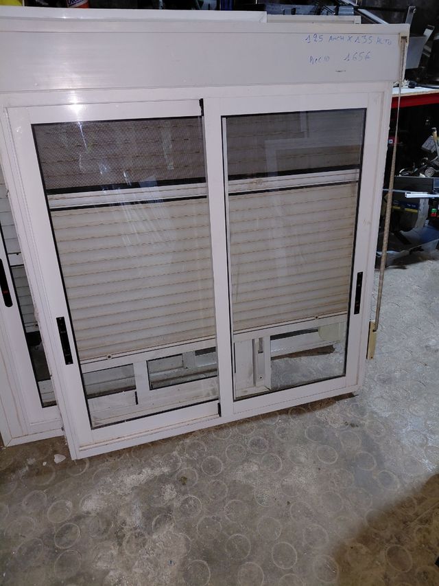 Ventana aluminio corredera 165€