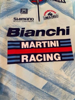 Maillot Bianchi Martini Racing