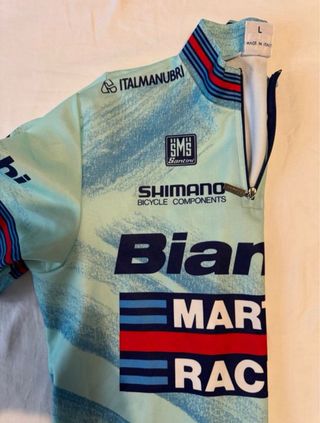 Maillot Bianchi Martini Racing