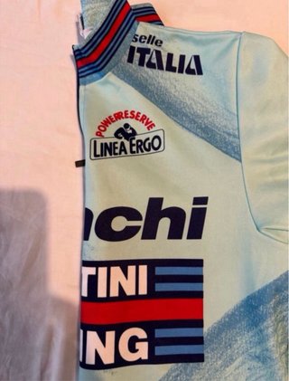 Maillot Bianchi Martini Racing