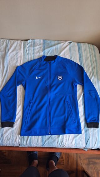 Felpa Nike Inter 22/23 Athem - Blu