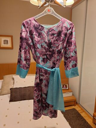 Vestido floral - Boda