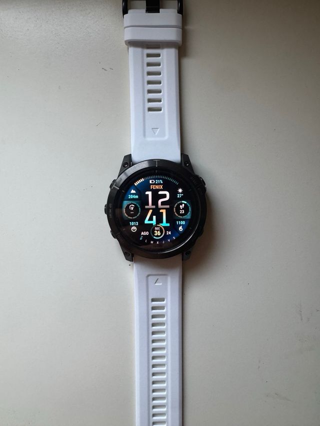 Correa Blanca para Garmin 26mm