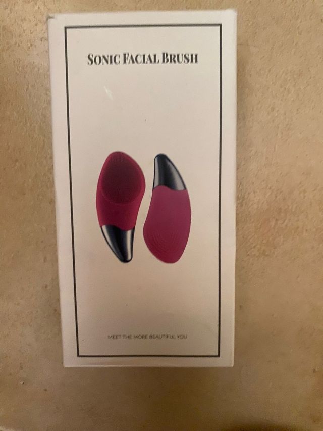 Cepillo facial sónico - nuevo