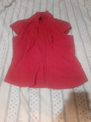 Blusa roja H&N talla M