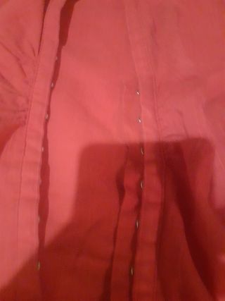 Blusa roja H&N talla M