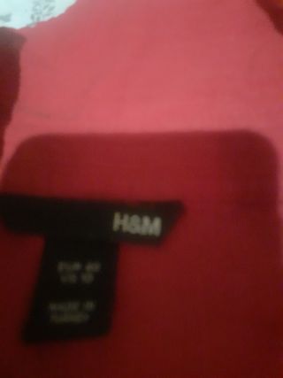 Blusa roja H&N talla M