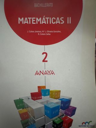 Matemáticas II.