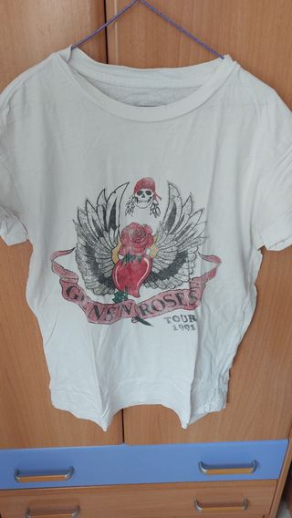 Camiseta Guns'n Roses Tour 1991 - M