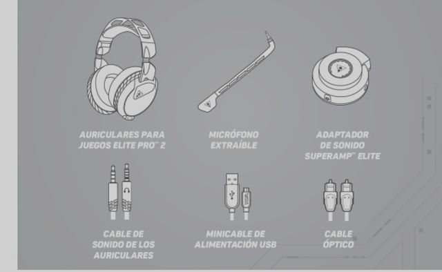 Auriculares Turtle Beach elite gaming con micro