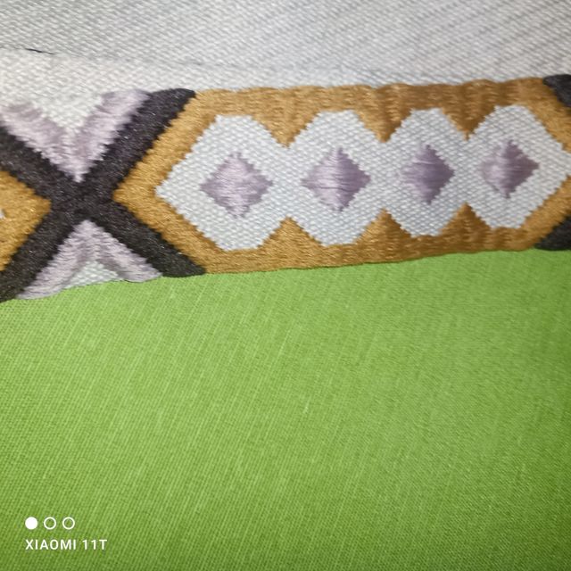 Correa Bolso - Beige y Multicolor