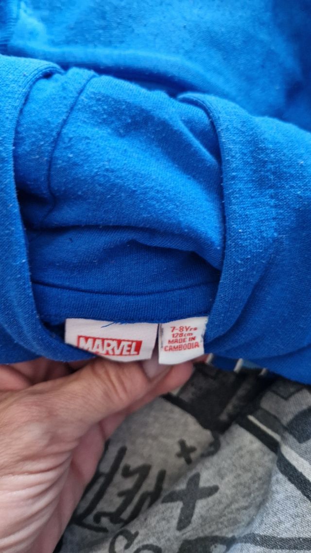 3 Sudaderas Niño 7/8: Brawl Stars, Marvel, Minecra