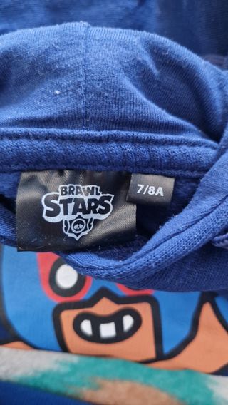 3 Sudaderas Niño 7/8: Brawl Stars, Marvel, Minecra