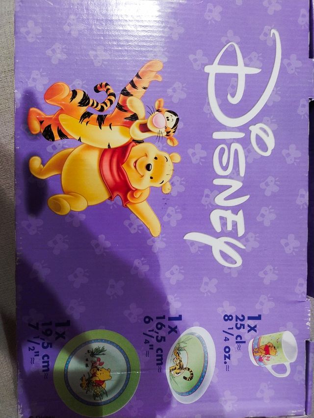 Set Winnie the Pooh Luminarc: 3 piezas porcelana