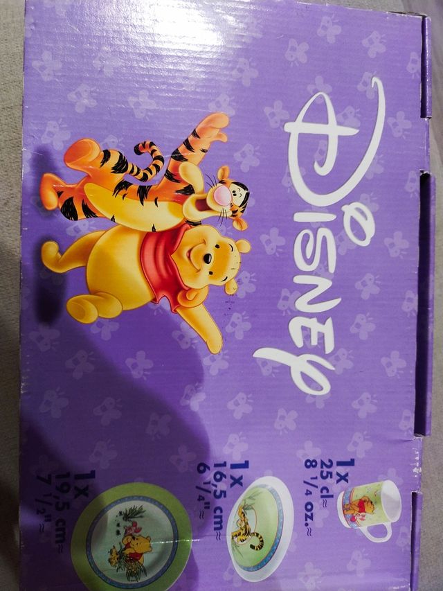 Set Winnie the Pooh Luminarc: 3 piezas porcelana