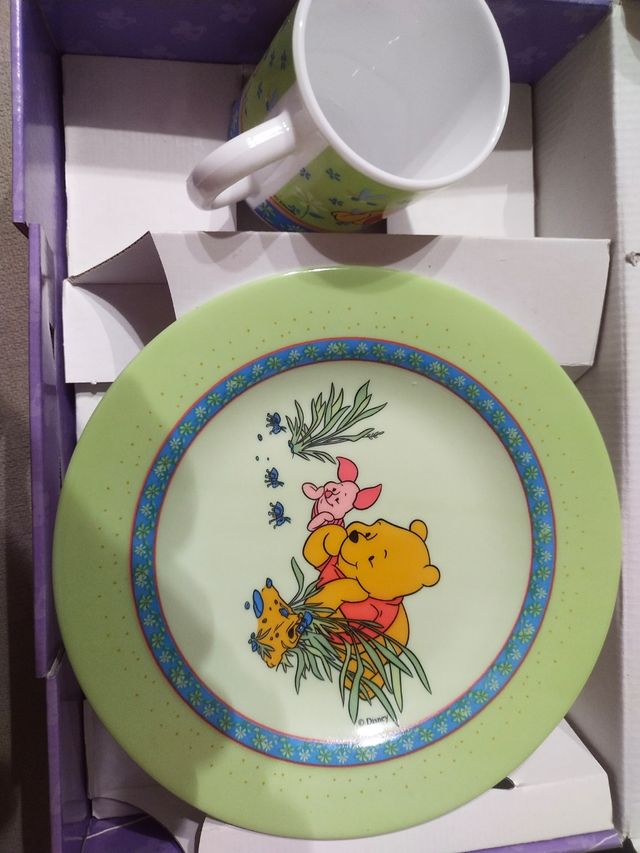 Set Winnie the Pooh Luminarc: 3 piezas porcelana