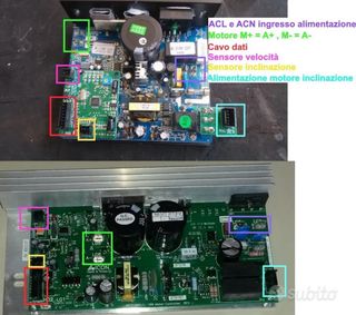 Scheda elettronica tapis roulant Weslo