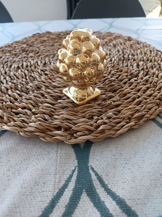 Decoro pigna oro - Accessorio