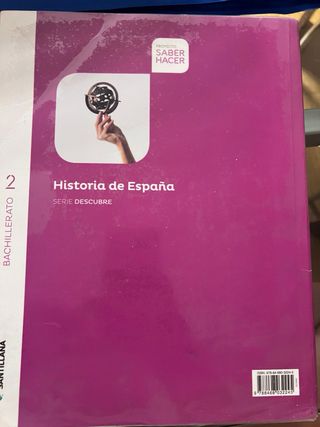 Historia De España, 2 Bachillerato