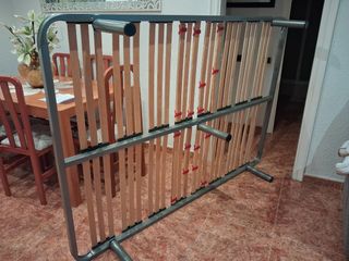 Somier metálico 135cm - Gris