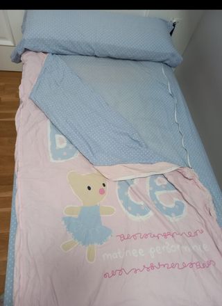 Sábanas infantiles con cremallera 